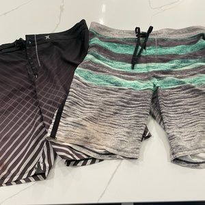 Classic Hurley board shorts.